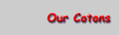 button label 'Our Cotons'