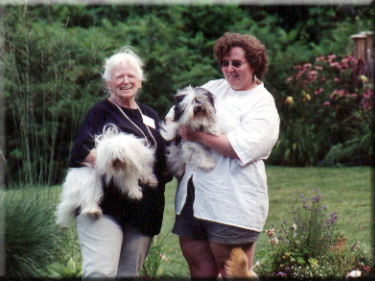 Ceasar and Cleo with June and Val
